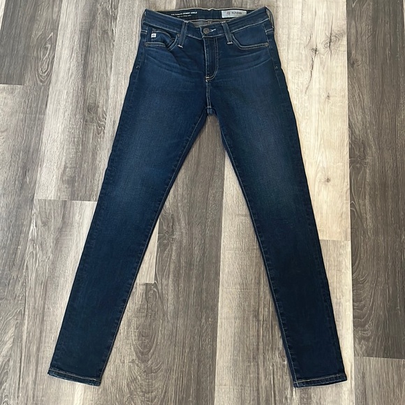 COPY - AG-ED DENIM , ´The Farrah skinny ankle’ high rise dark blue - Picture 2 of 4